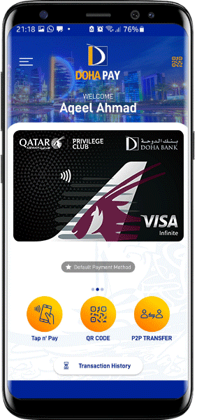 Doha Pay - Digitize your Card