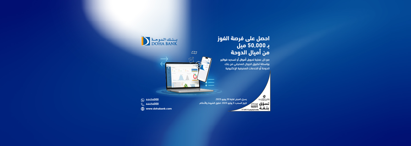 Win 50,000 DOHA MILES