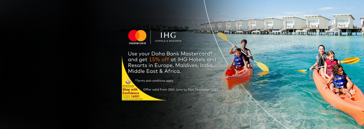 IHG Hotels and Resorts Discount Offer
