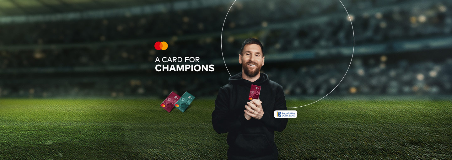 Doha Bank Lionel Messi Card