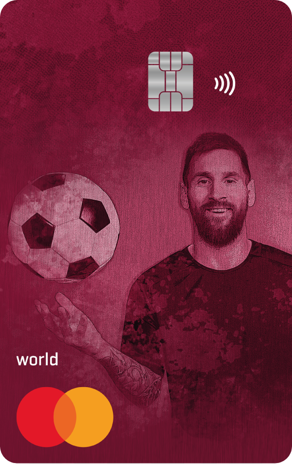 Lionel Messi Mastercard World