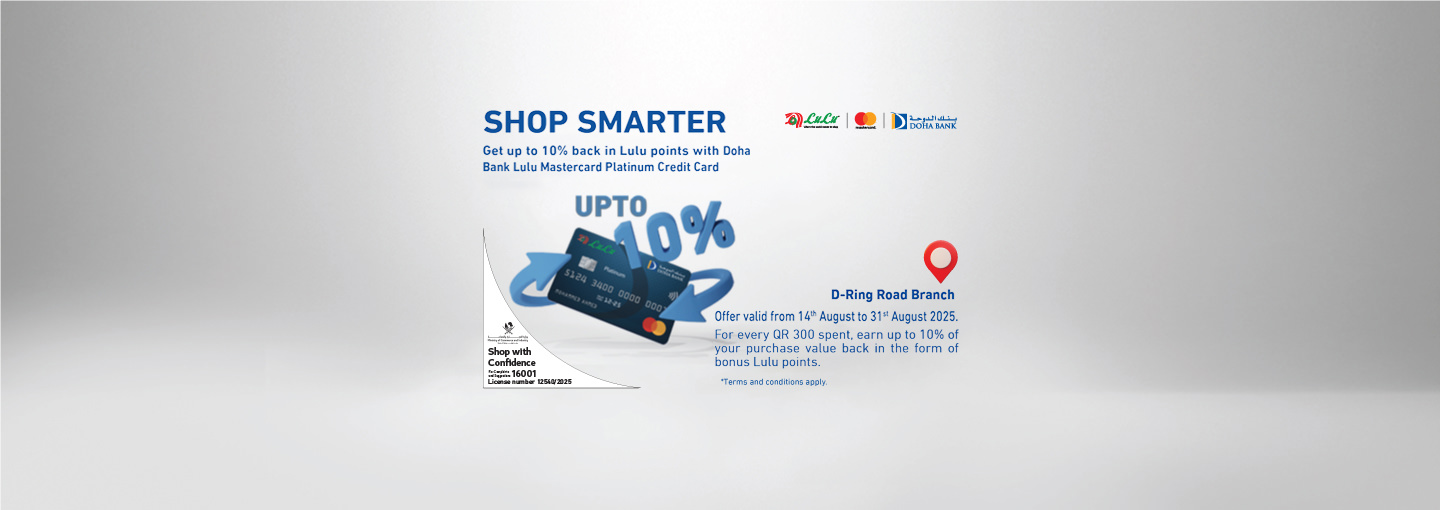 Shop and Earn Up To 10% In The Form Of LULU Points