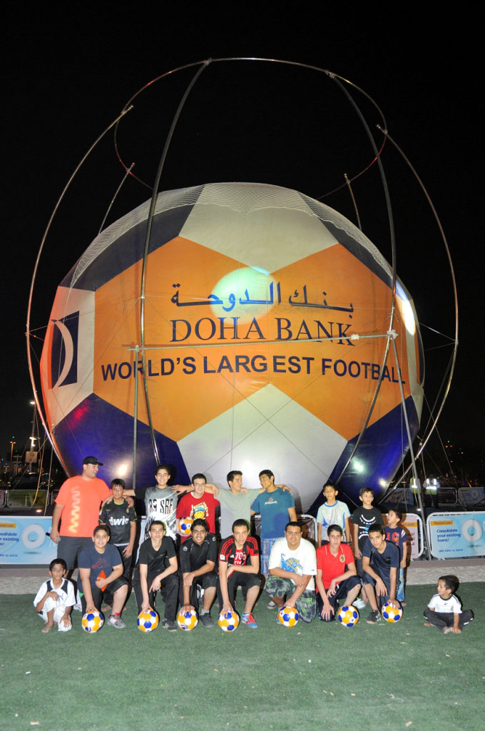 largest soccer ball 
