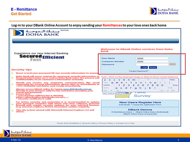 SlideB Doha Bank Qatar